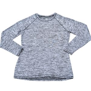 ClimateRight By CuddlDuds Long Sleeve Top Workout Baselayer Fleece Lined Medium